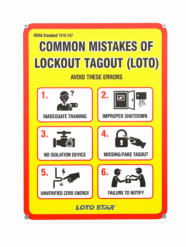 Lockout Tagout Mistakes
